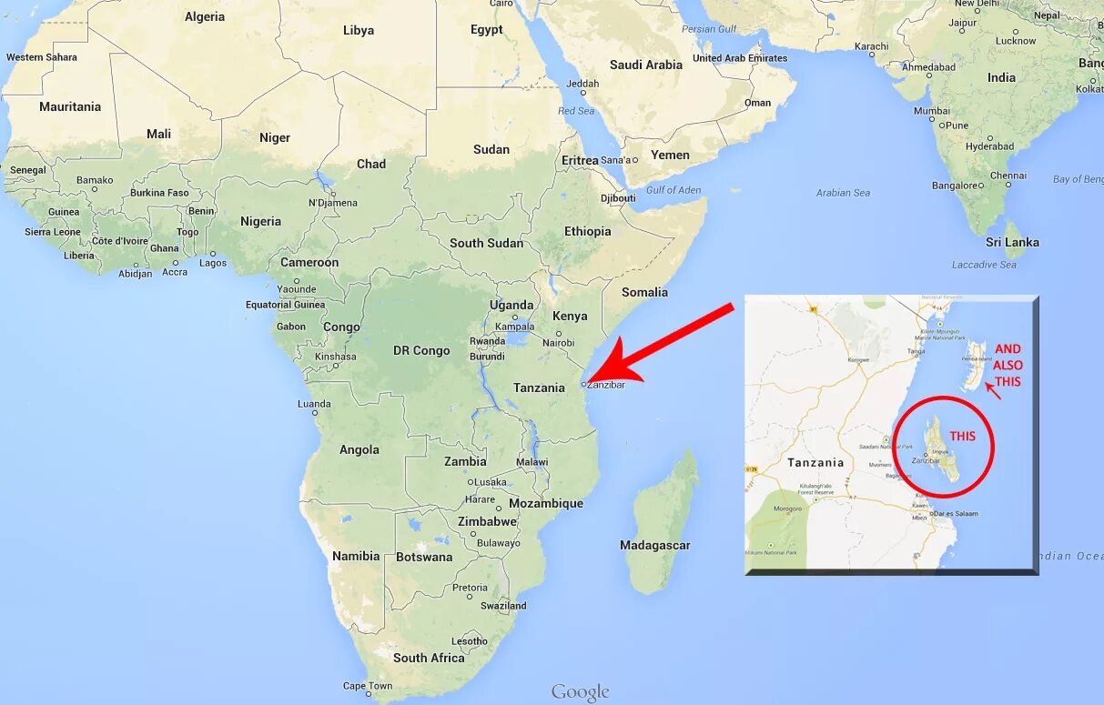 Остров шри ланка координаты. Остров Занзибар на карте Африки. Где остров Занзибар на карте Африки. Танзания на карте Африки Занзибар. Африка остров Занзибар на карте Африки.