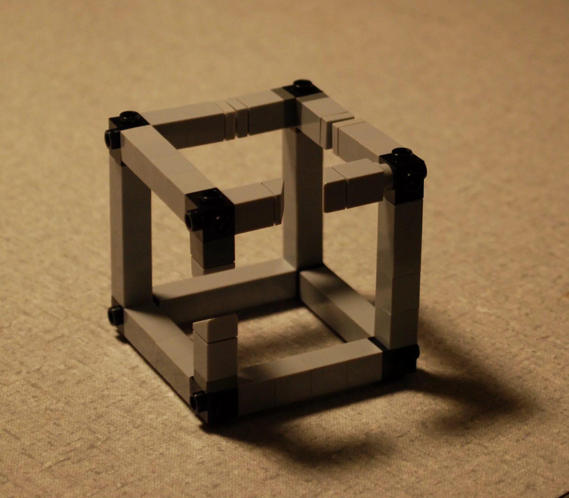 Невозможные фигуры. Невозможный квадрат. Оптическая иллюзия куб. Куб обман зрения.
