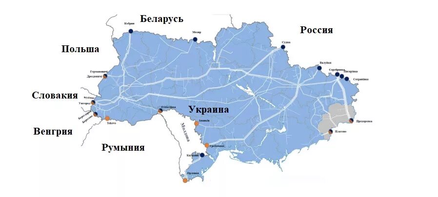 Газотранспортная система Украины. Газопровод по Украине на карте. Газотранспортная система Украины на карте. Карта газопроводов Украины.