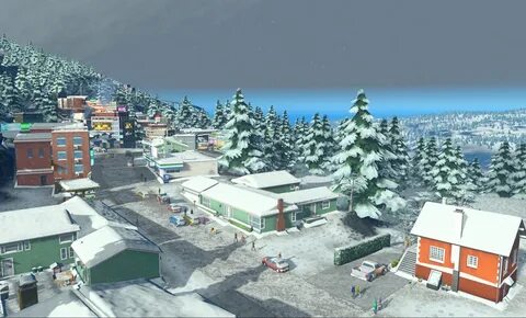 Cities snowfall