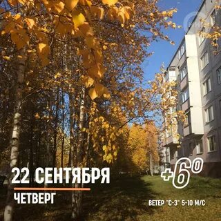 Утро 22 сентября