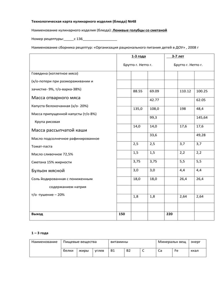 Голубцы ленивые технологическая карта для ДОУ. Голубцы ленивые карточка раскладка. Технологическая карта ленивых голубцов. Технологическая карта голубцы ленивые с мясом. Технологическая карта кулинарного