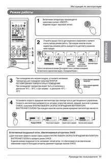 Пульт от кондиционера lg инструкция