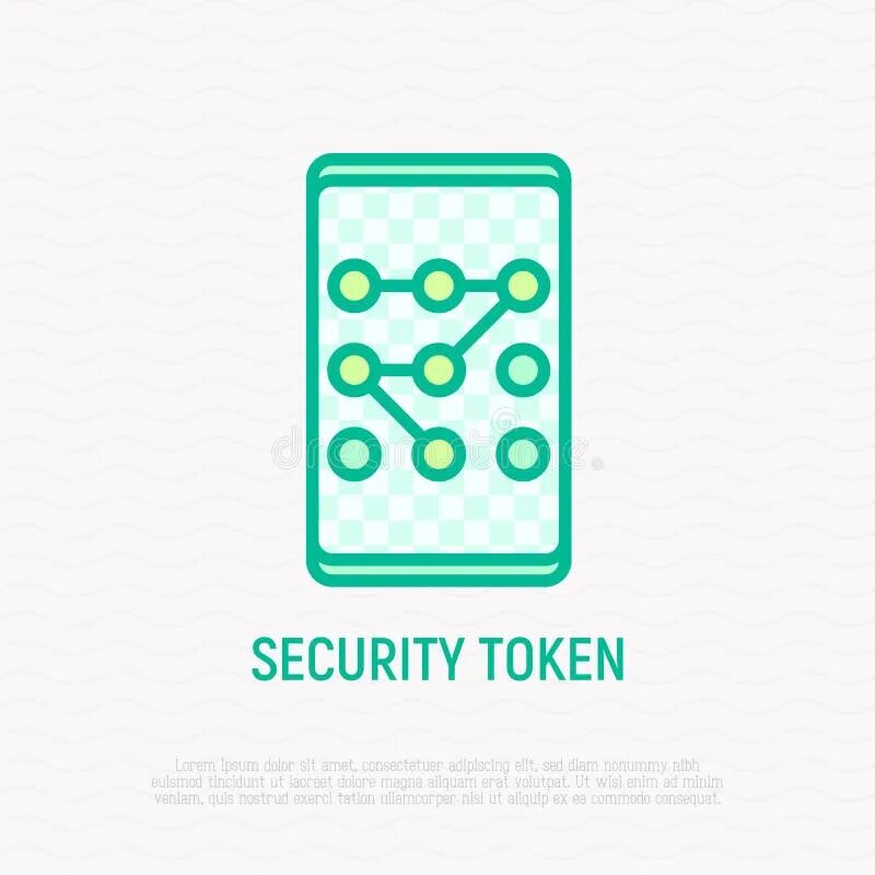 Request security token. Графический ключ на телефон. blastup token иконка.