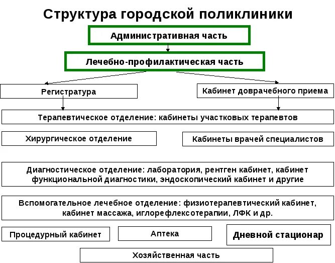 Структура и функции городской поликлиники. Структура поликлиники взрослой схема. Функции структурных подразделений поликлиники. 1. Структура и функции городской поликлиники..