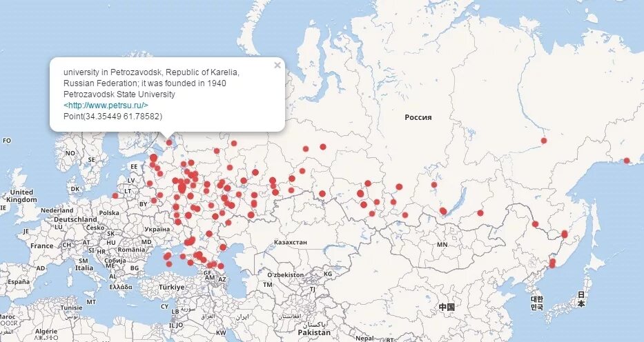 Хх ру на карте. Карта университетов России. Федеральные университеты России на карте. Медицинские вузы на карте России. Вузы России на карте России.