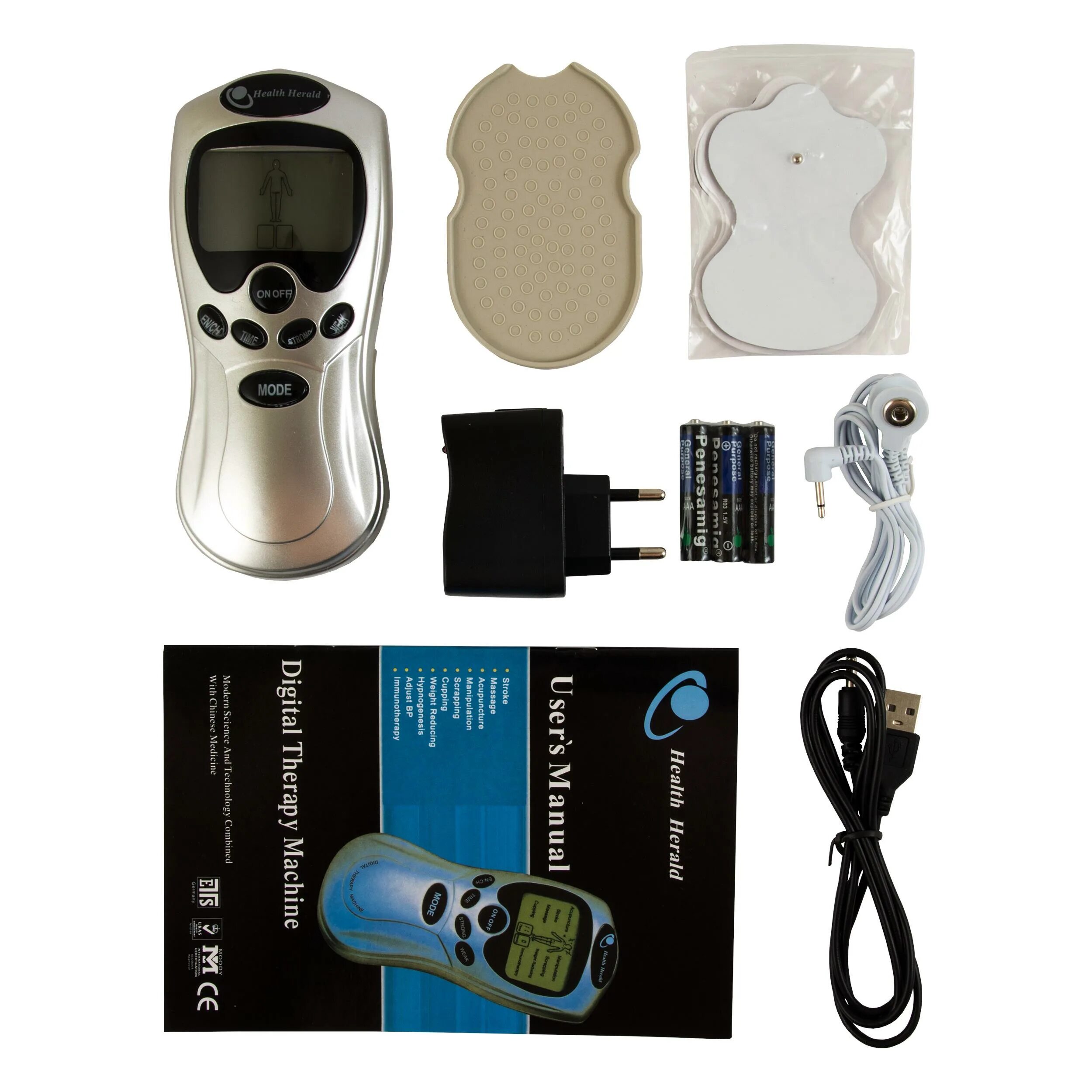 Инструкция digital therapy machine. Электронный массажер миостимулятор Digital Therapy Machine St-688. Массажер импульсный миостимулятор Health Herald. Цифровой миостимулятор - Digital Therapy Machine model-2019. Акупунктурный электростимулятор Health Herald