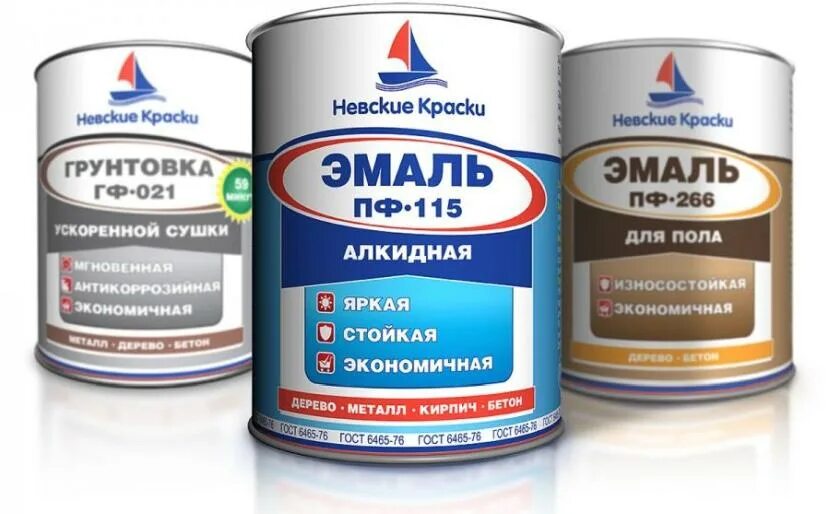 Типы эмалей