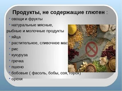 Безглютеновая диета что это такое