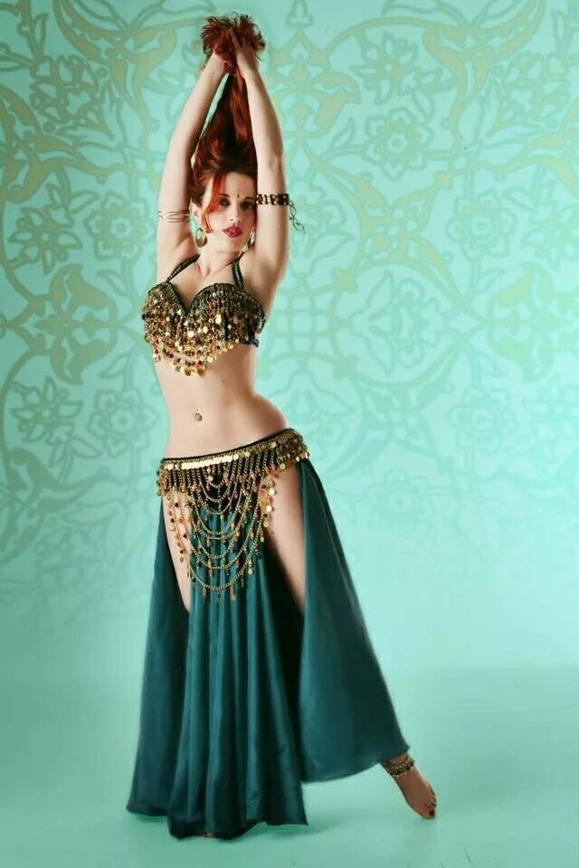 Arabic dancing girl