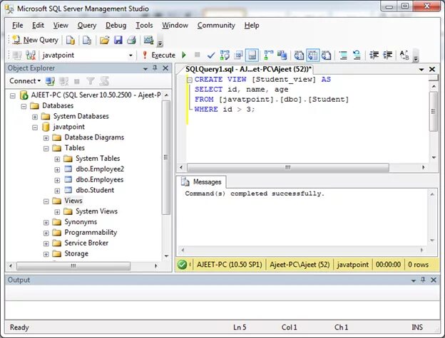 Sql server пароли. View таблица SQL. Представление SQL Server. Создать представление SQL пример. Создать представление MYSQL.