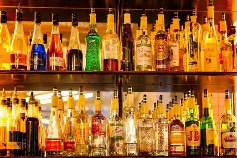 Bar bottles