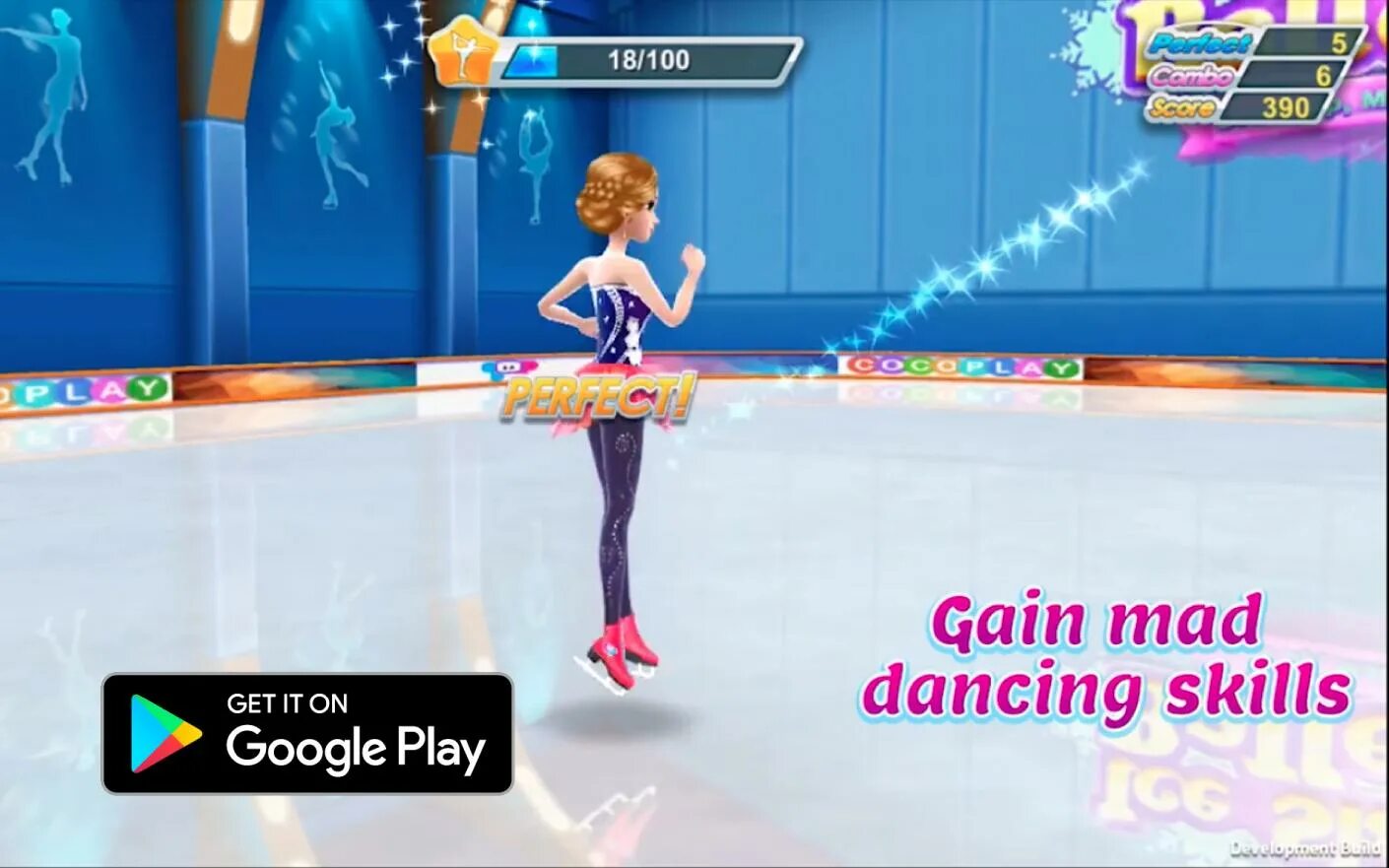 Ice skating game