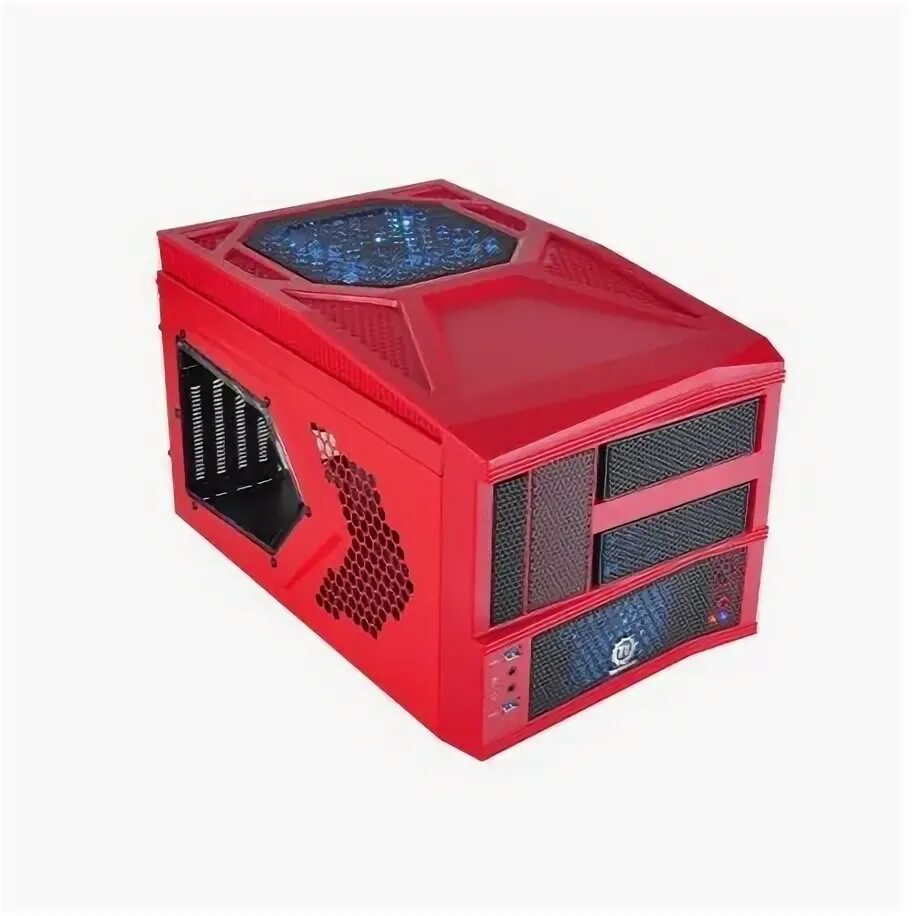 Купить Корпус ATX Aerocool Xpredator X1 Devil черный/красный (XPREDATOR X1 RED) 