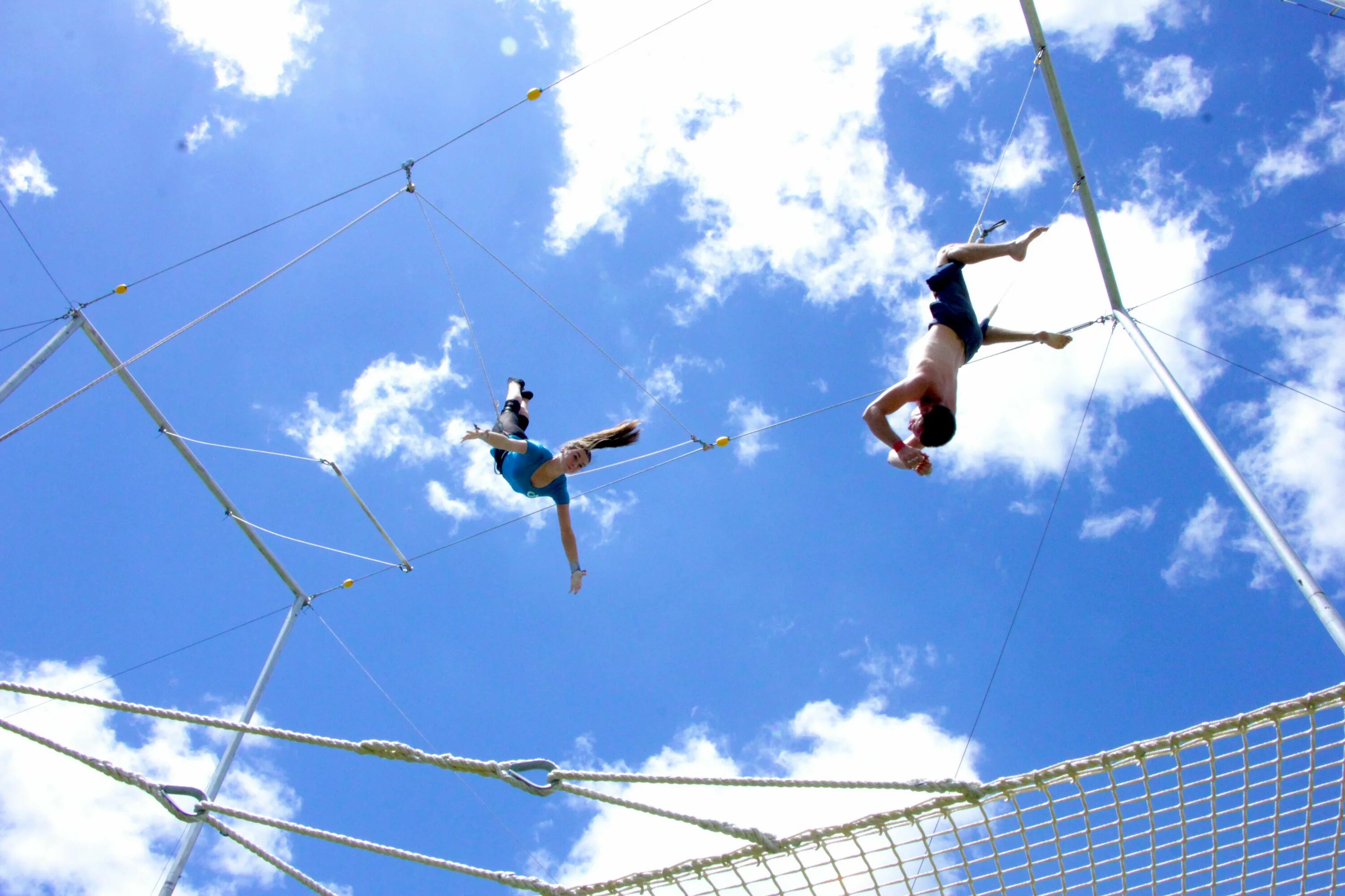 We flying high. Летающая трапеция. Flying Trapeze. Trapeze Air Circus. Летать на трапеции без страховки.