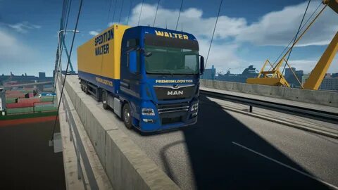 On the road truck