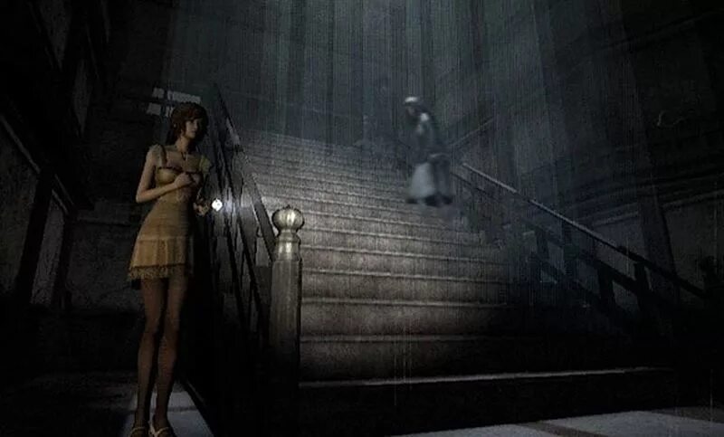 Горничная в хоррор игре 44. Fatal frame 4 Mask of the Lunar Eclipse. Фатал фрейм 4. Fatal frame IV: Mask of the Lunar Eclipse (2008). Fatal frame 3.