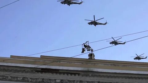 Вертолеты над буйнакском