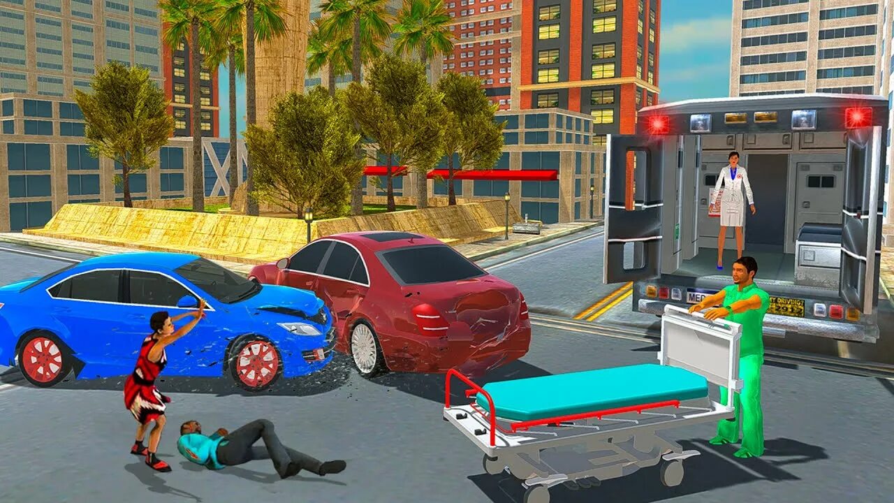 Игры помоги машинки. Car Rescue игра. Игры симулятор скорой помощи Зд.