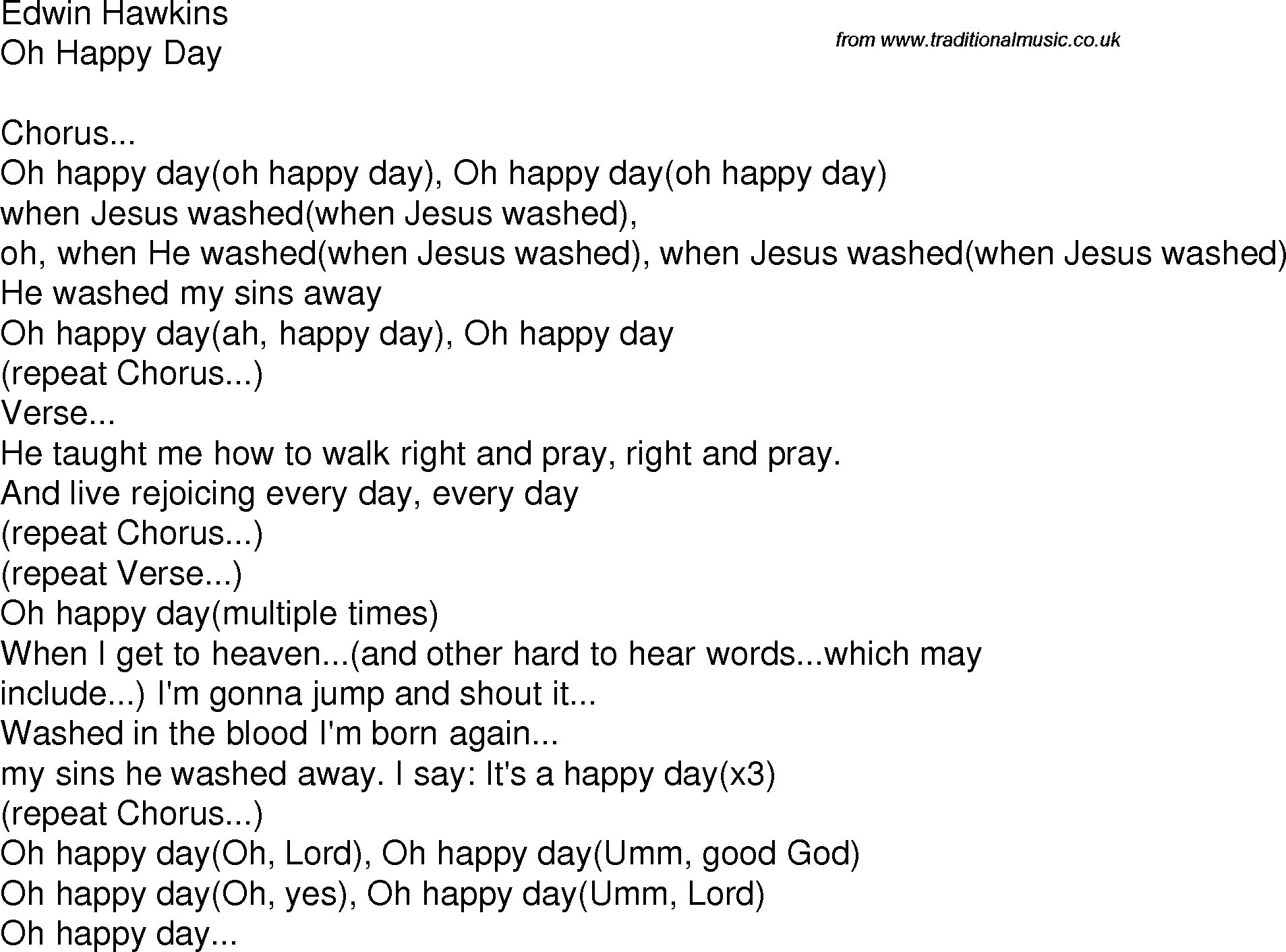 Песня happy текст на русском. Happy Days текста. Oh Happy Day текст. Happy Day песня. Текс песни Happi Day.