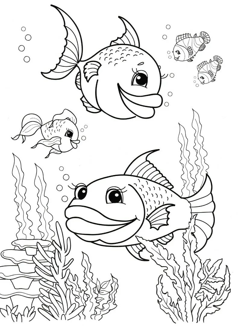 Раскраска рыбы для детей 6 лет. Раскраска рыбка. Рыбка раскраска для детей. Рыба раскраска для детей. Раскраски для девочек рыбки.