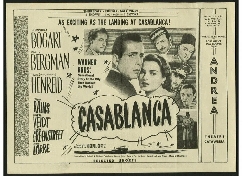Песня 90 касабланка. Плакат Касабланка. Casablanca перевод.