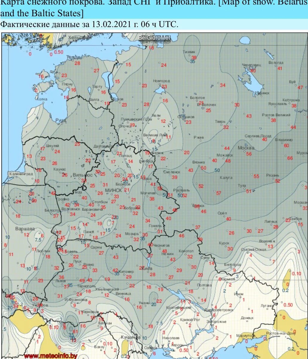 Граница снежного покрова в россии на сегодня. Карта снежного Покрова Запад СНГ. Карта снежного Покрова в России. Высота снежного Покрова карта. Высота снежного Покрова в России карта.