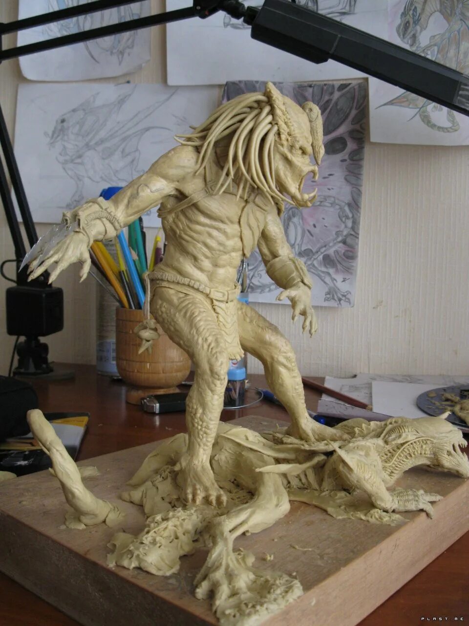 как слепить огромный