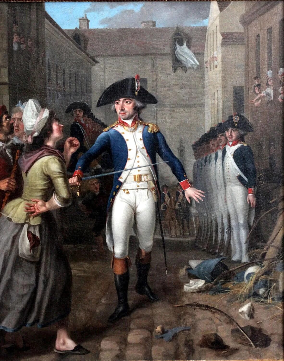Революция во Франции 1789. Национальная гвардия Франции 1789. Французская революция 1789 картины. Роялисты во Франции 1789.