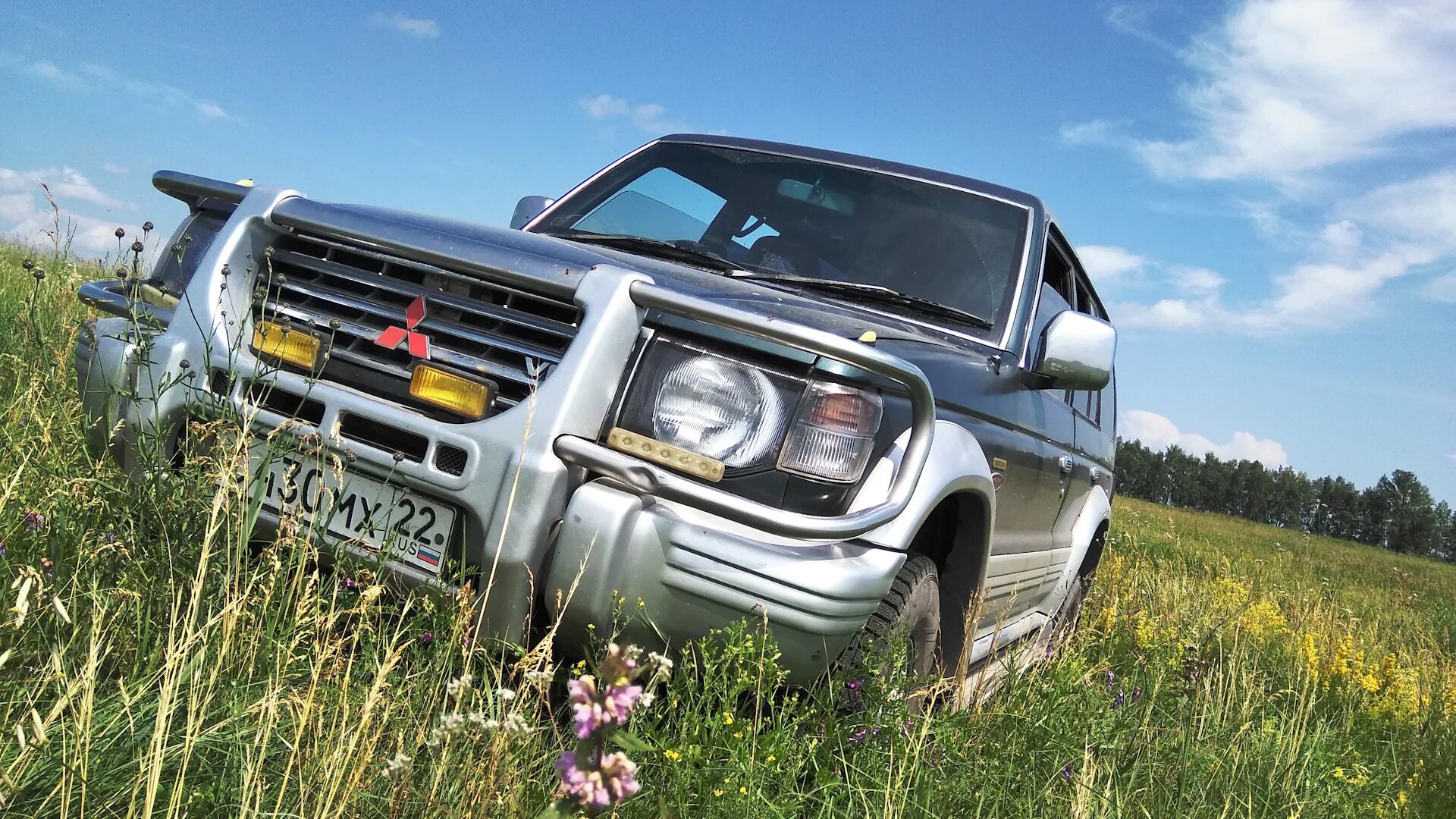 Дром приморский край паджеро. Mitsubishi Pajero 1994 с кенгурятником. Митсубиси Паджеро 2 поколения с кенгурятником. Кенгурин Паджеро Конго 2. Кенгурятник Паджеро 2.