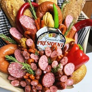 Букет из колбасок