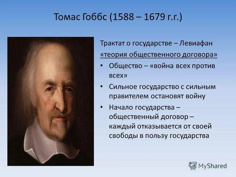 Т гоббс идеи. Т гоббс идеи