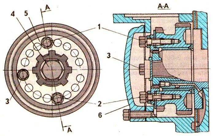 Установка зажигания 245