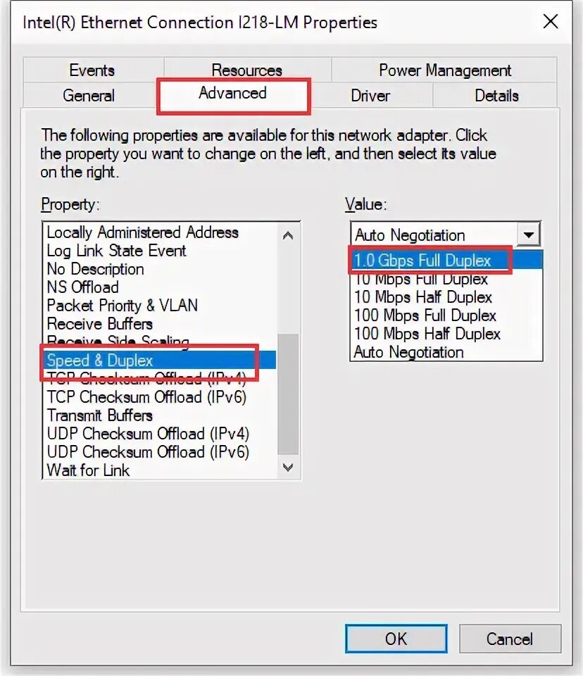 Intel® Ethernet connection i218-v. Скорость и дуплекс. Скорость и дуплекс Windows 10. Компоненты сетевой карты Realtek PCIE GBE Family Controller.
