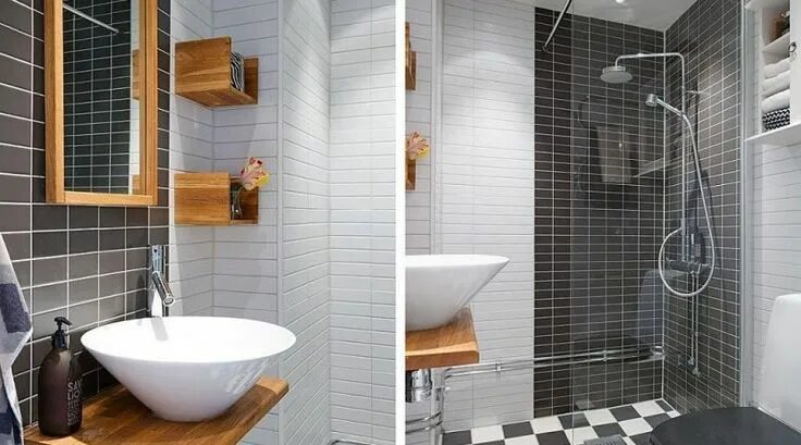 Как Вам дизайн ванной комнаты? Что бы Вы изменили? Small bathroom remodel, Small