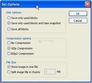 Open disk