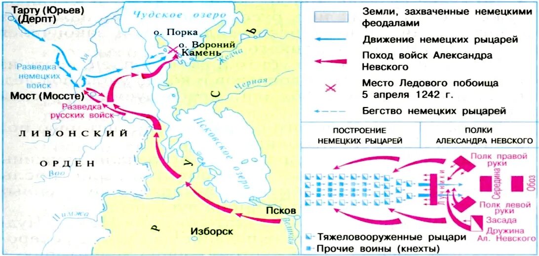 Тест ледовое побоище 6 класс. Карта Чудское озеро Ледовое побоище 1242. Карта схема Невская битва и Ледовое побоище.