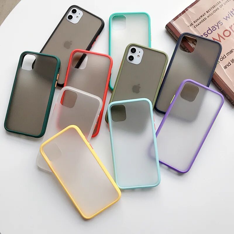 Iphone 11 Pro Max Case. Чехол для iphone 11 Pro Max. Чехол TPU для iphone 11pro Max противоударный (бежевый). Silicone Case iphone 11 Pro Max. Крышка телефона айфон