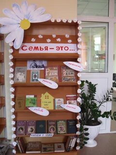 Выставка библиотеки ко дню семьи