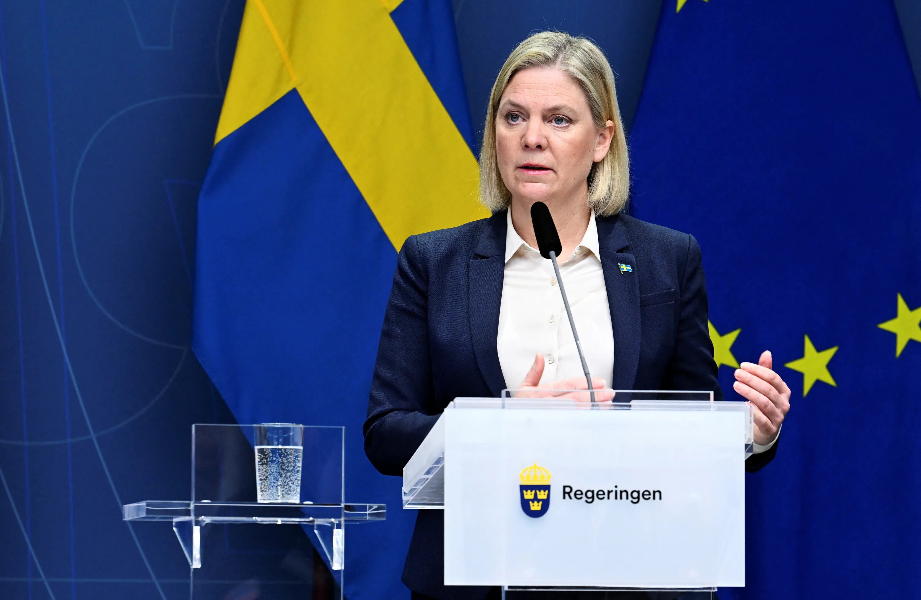 Премьер министр Швеции 2022. Премьер-министр Швеции Магдалена. Магдалена Андерссон НАТО. Швеция в НАТО.