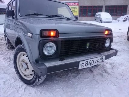 Передние габариты нива