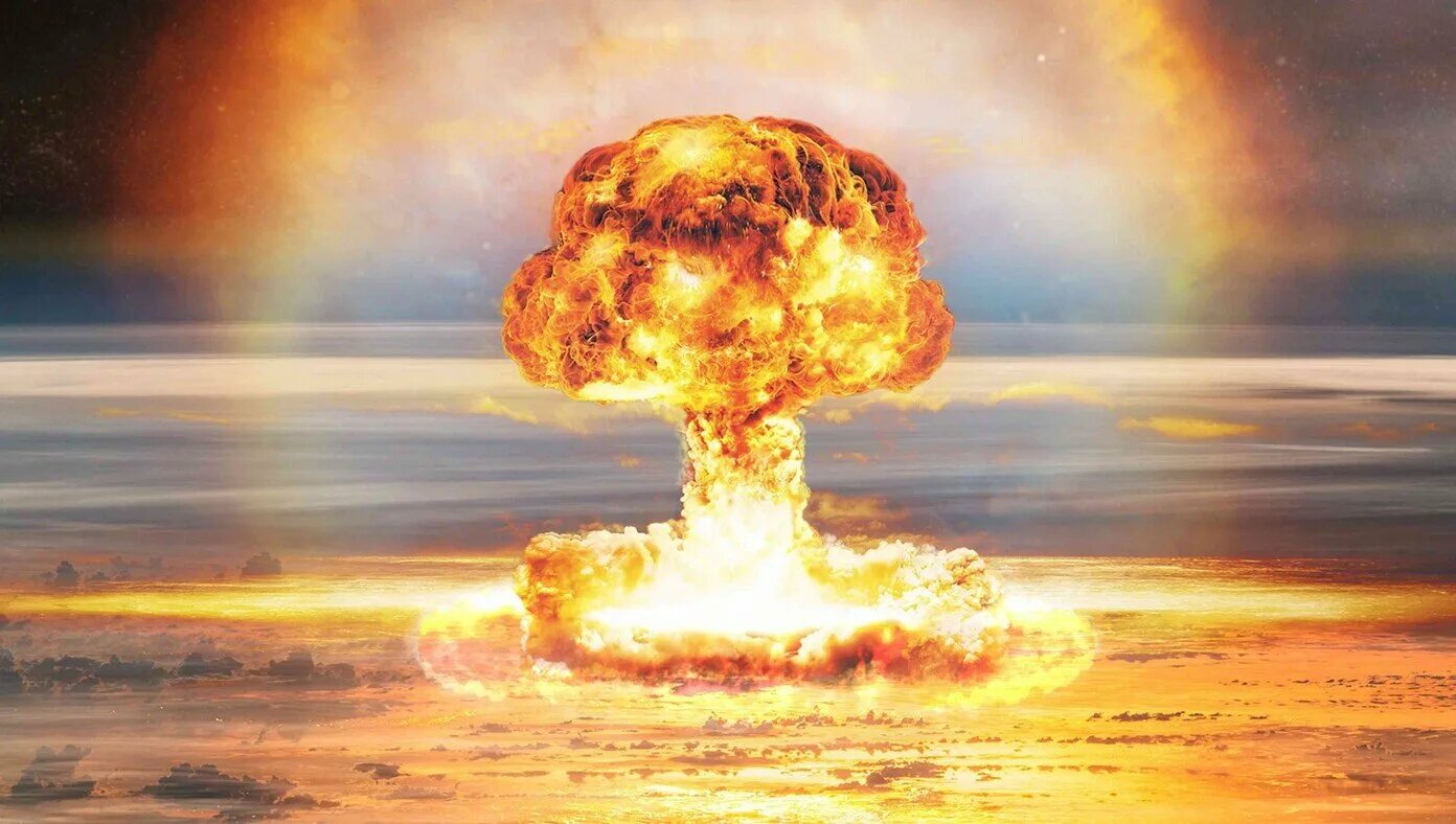Ядерное нападение. Ядерный взрыв. Ядерное оружие. Атомный взрыв. Радиоактивный взрыв.