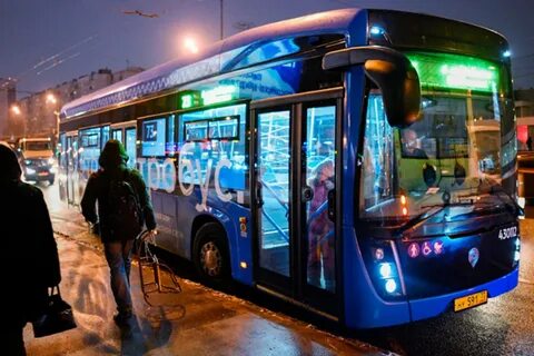Поездка на электробусе