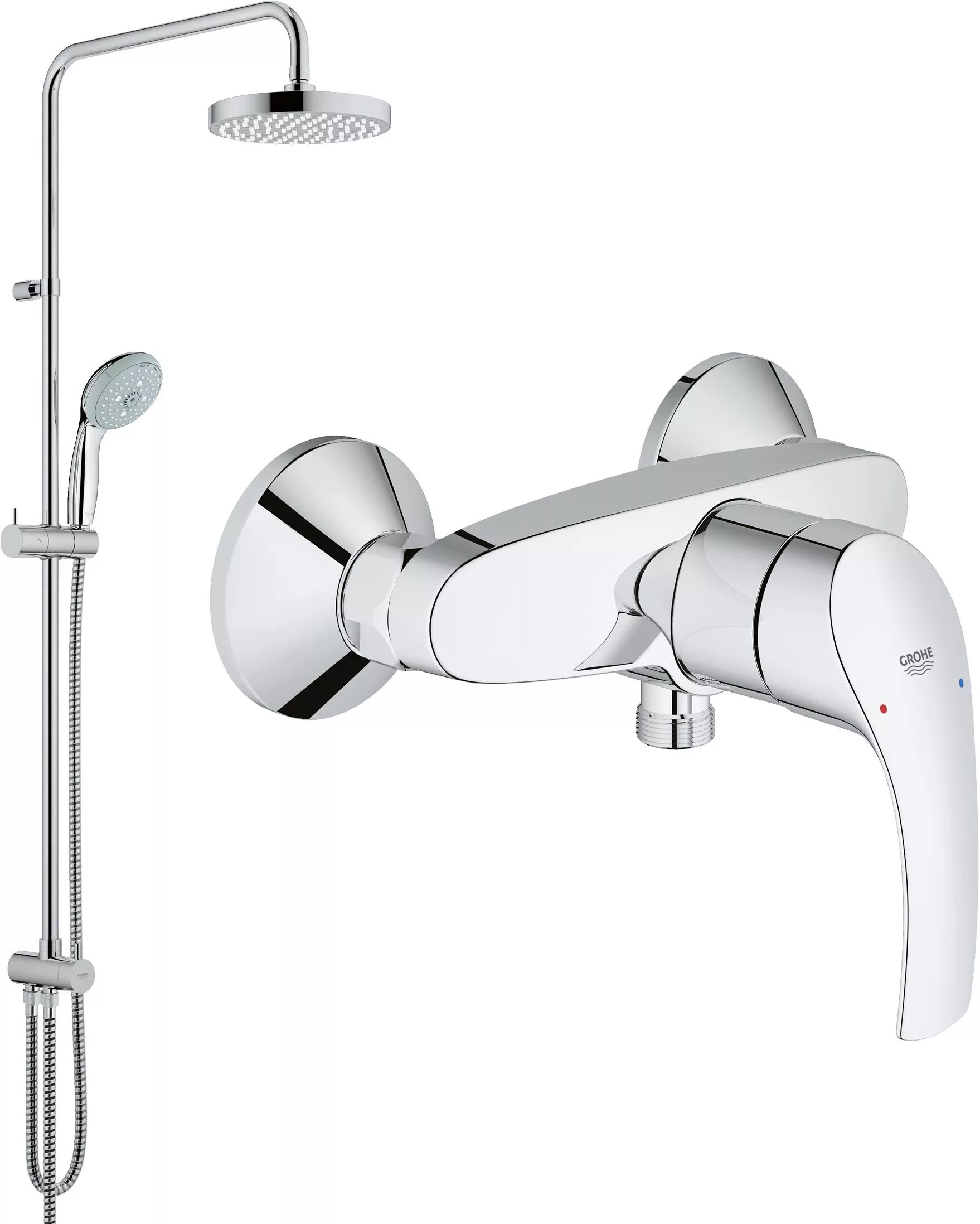 Система grohe new. Душевой комплект grohe eurosmart new 124410. grohe комплект для ванной eurosmart. смеситель для душа grohe eurosmart. 33555002 grohe.