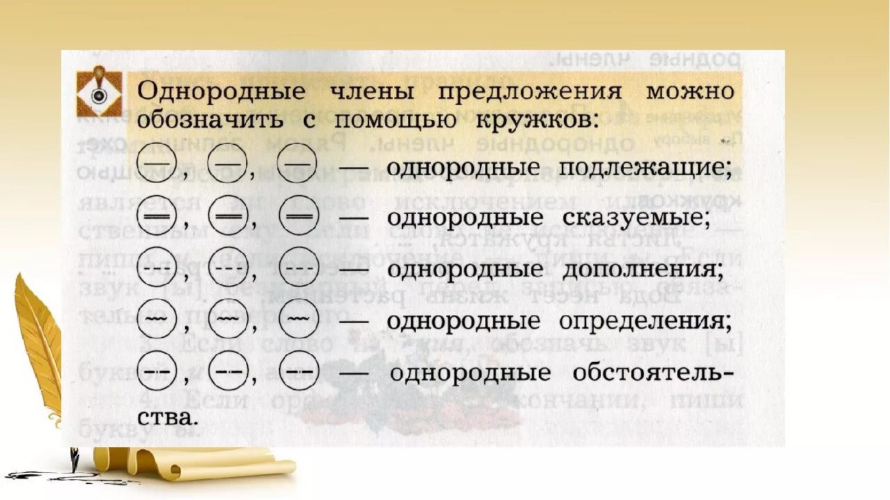 Предложения с однородными членами предложения. Однородное слово вместе