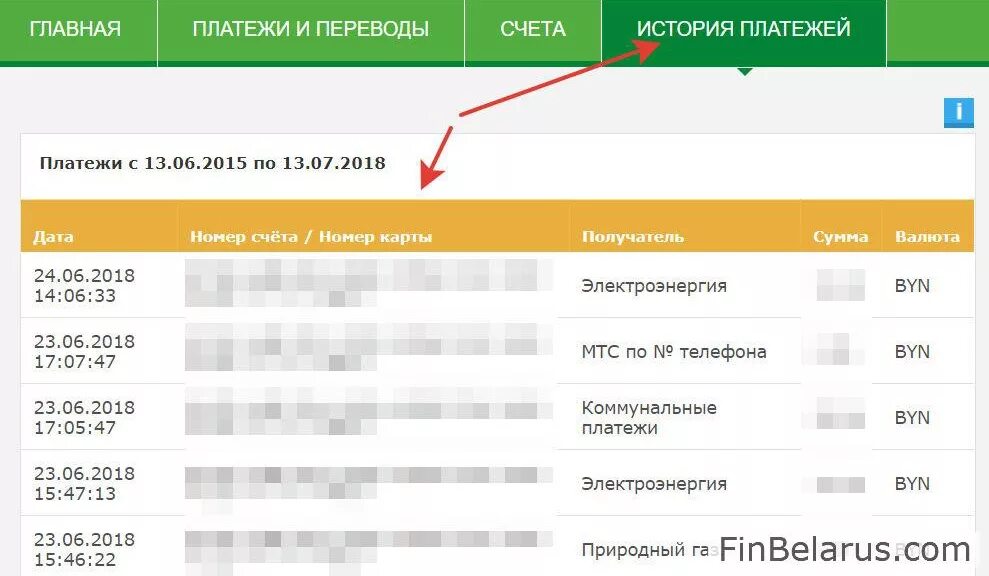 История платежей. Лицевой счет в беларусбанке. Беларусбанк номер счета. Интернет банкинг история платежей. Кабинет беларусь банка