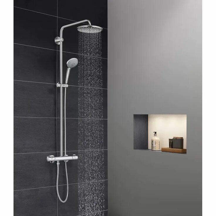 Grohe Euphoria 260. 26509000 Grohe. 26320000 Grohe. Grohe Euphoria SMARTCONTROL. Установка тропического душа без смесителя