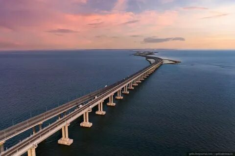 Крымский мост самый длинный