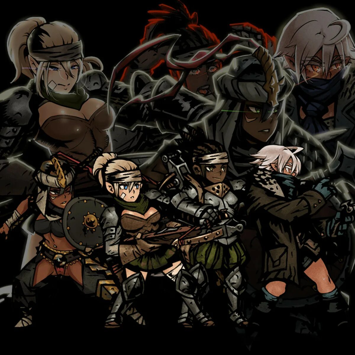 Гелион Darkest Dungeon. Darkest Dungeon r34 Mods. Дарк данжен