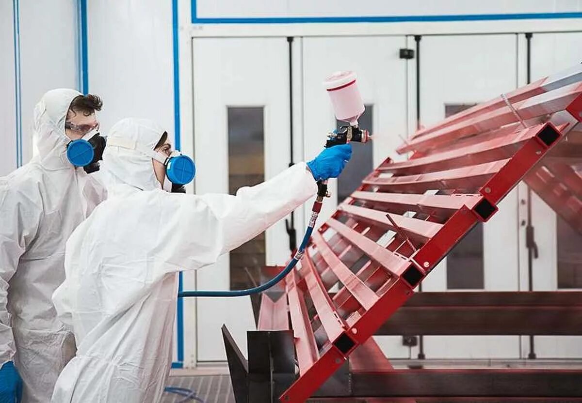 полимерно порошковая краска. покрасочный цех для металлоконструкций. антикоррозийная защита. производство окрасочных работ. покраска металлоконструкций.